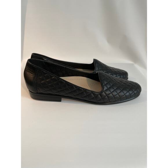 Trotters "Liz" Style Black woven loafer SZ 8 - Picture 10 of 13